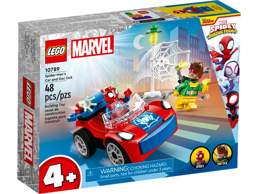 Spider-Man's Car and Doc Ock - 48 pcs Lego Set (4+)