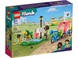 LEGO Friends Dog Rescue Bike Toy, Animal Puppy Playset 41738