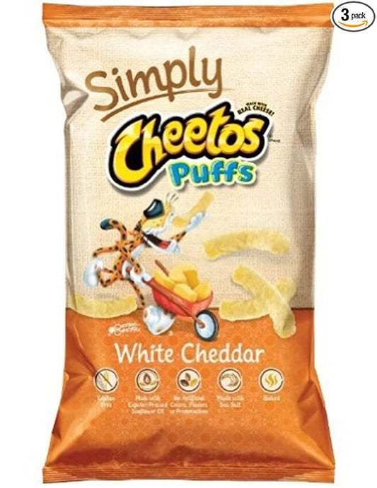 Simply Cheeto Puffs White Cheddar (.875 oz)