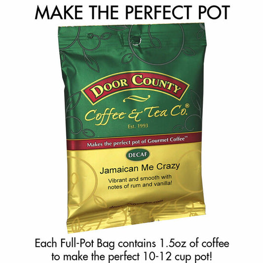 Door County Coffee - Jamaician Me Crazy Full Pot Bag (1.5 oz)
